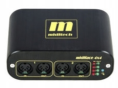 Miditech MidiFace 4x4 interfejs MIDI/USB