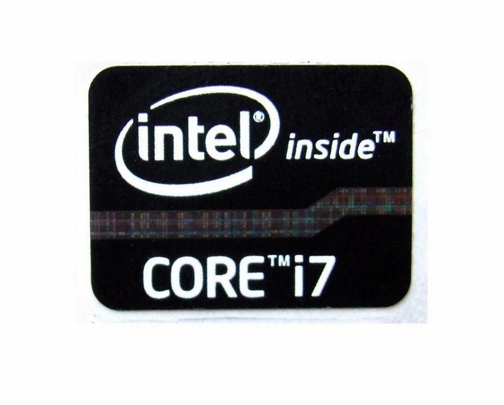 070 Intel INSIDE Core i7 Black Edition 21x16mm