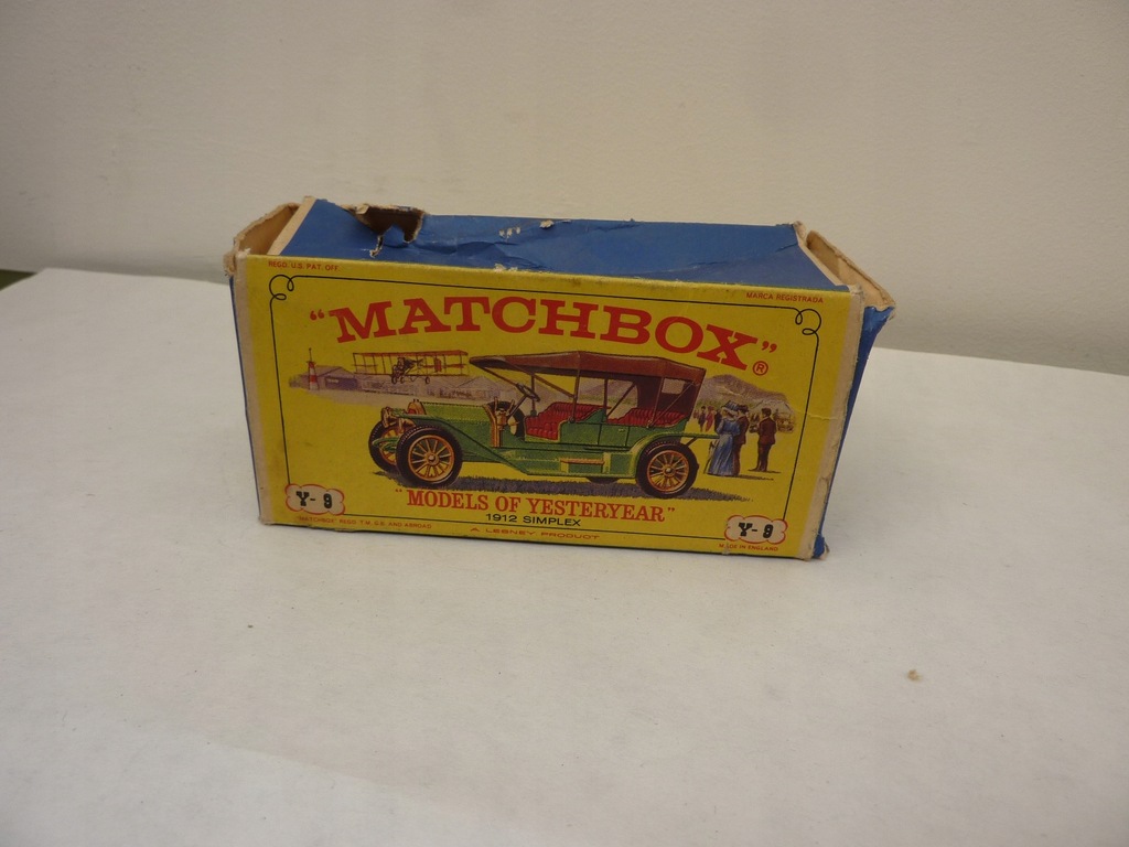 STARY MATCHBOX 1912 SIMPLEX