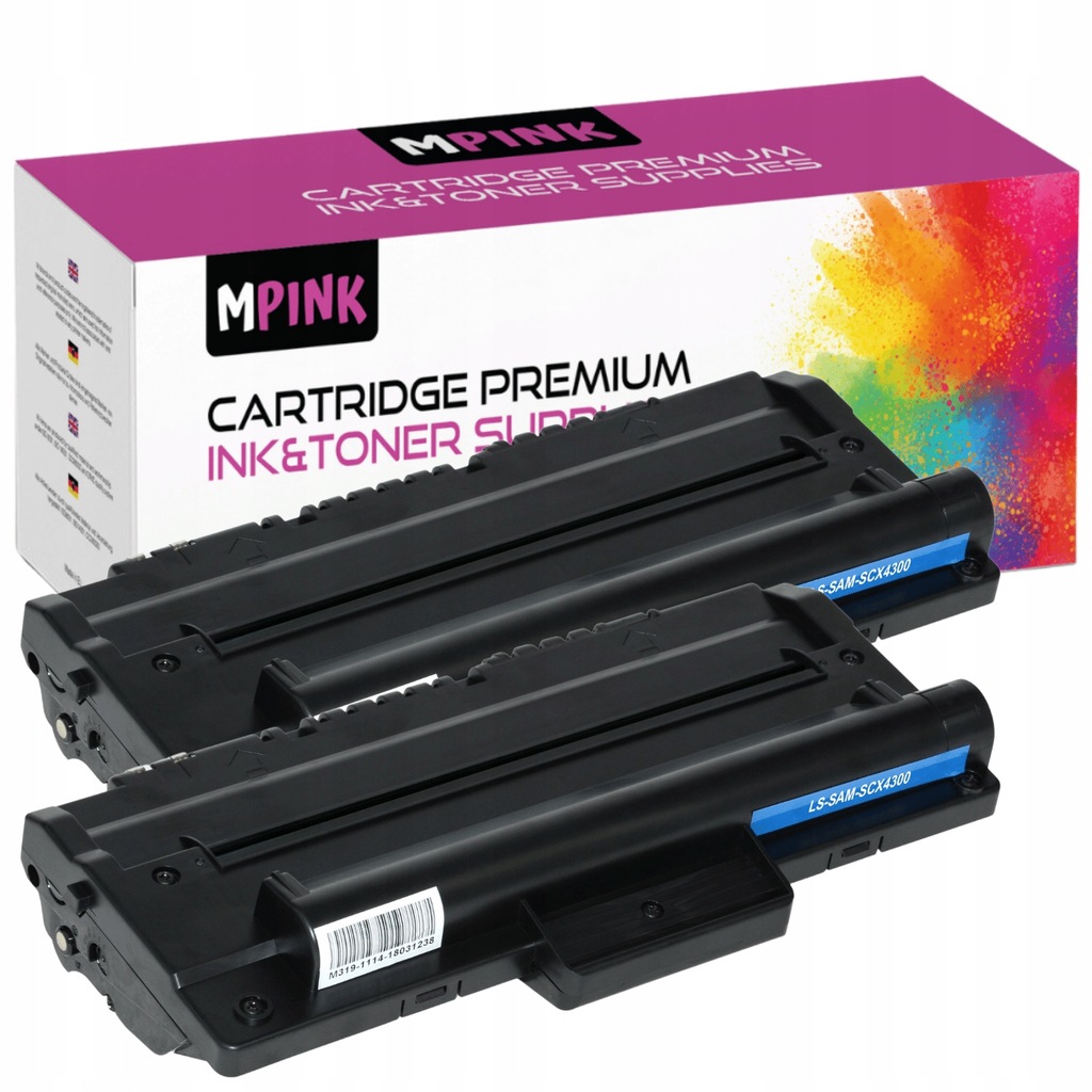 2 TONER DO SAMSUNG MLT-D1092S SCX-4300 SCX-4610 SCX4610 SCX4300 CZARNY