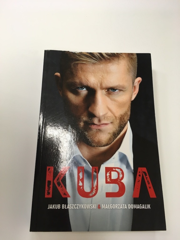 KSIĄŻKA "KUBA" JAKUB BŁASZCZYKOWSKI AUTOGRAF