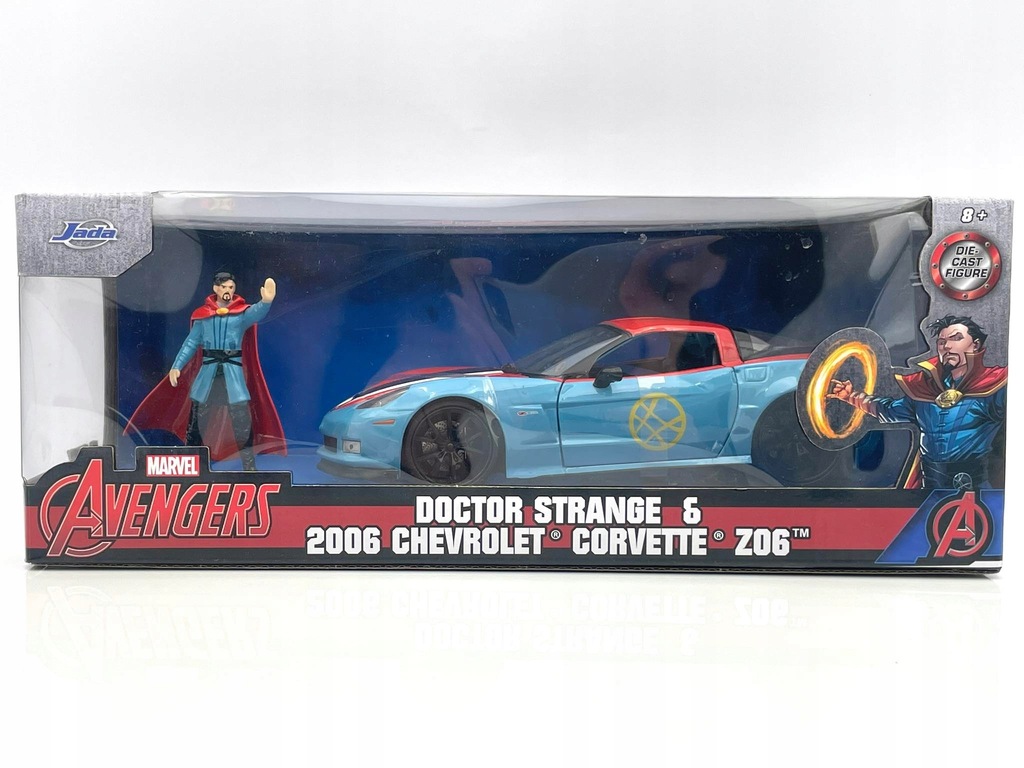 Marvel Doctor Strange Chevy Corvette Jada 1:24