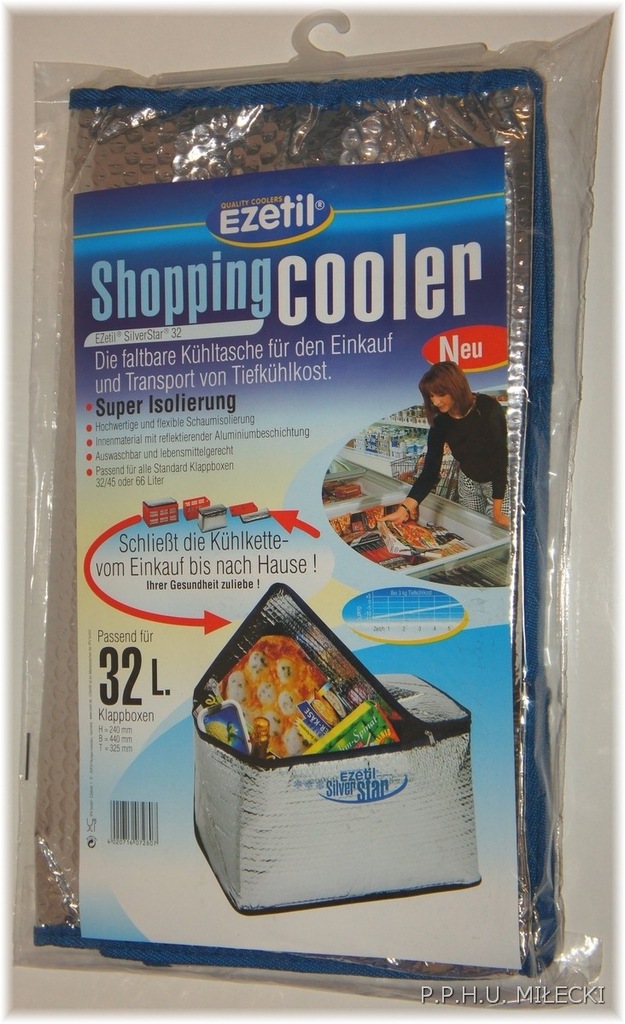 Torba termiczna turystyczna ( lodówka ) EZETIL 32L - 6960925788 ...