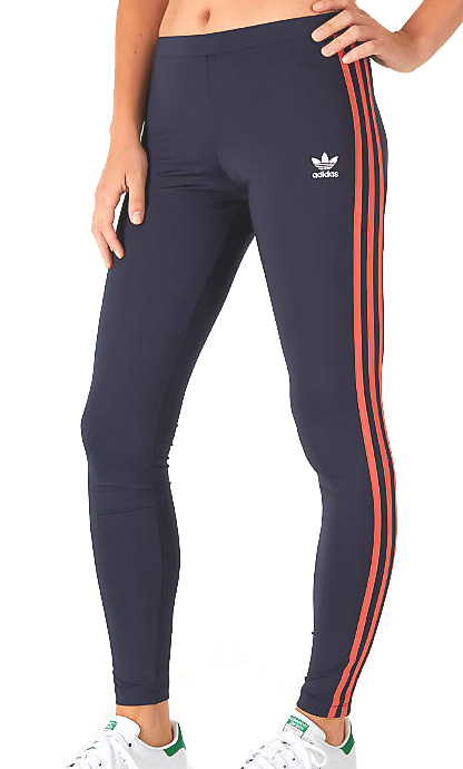 legginsy adidas z paskami