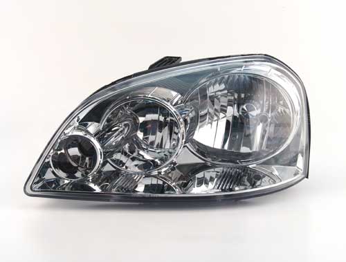 CHEVROLET NUBIRA 0309 Reflektor lampa H1+H7 lewy