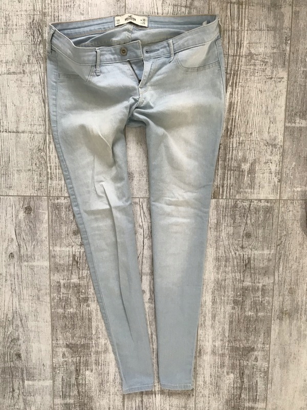 HOLLISTER * spodnie miekkie jeans rurki 30 40