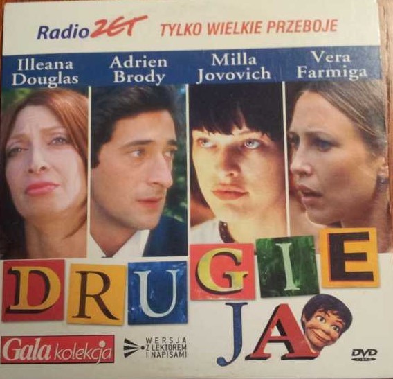 DVD "Drugie Ja" Adrien Brody, Milla Jovovich