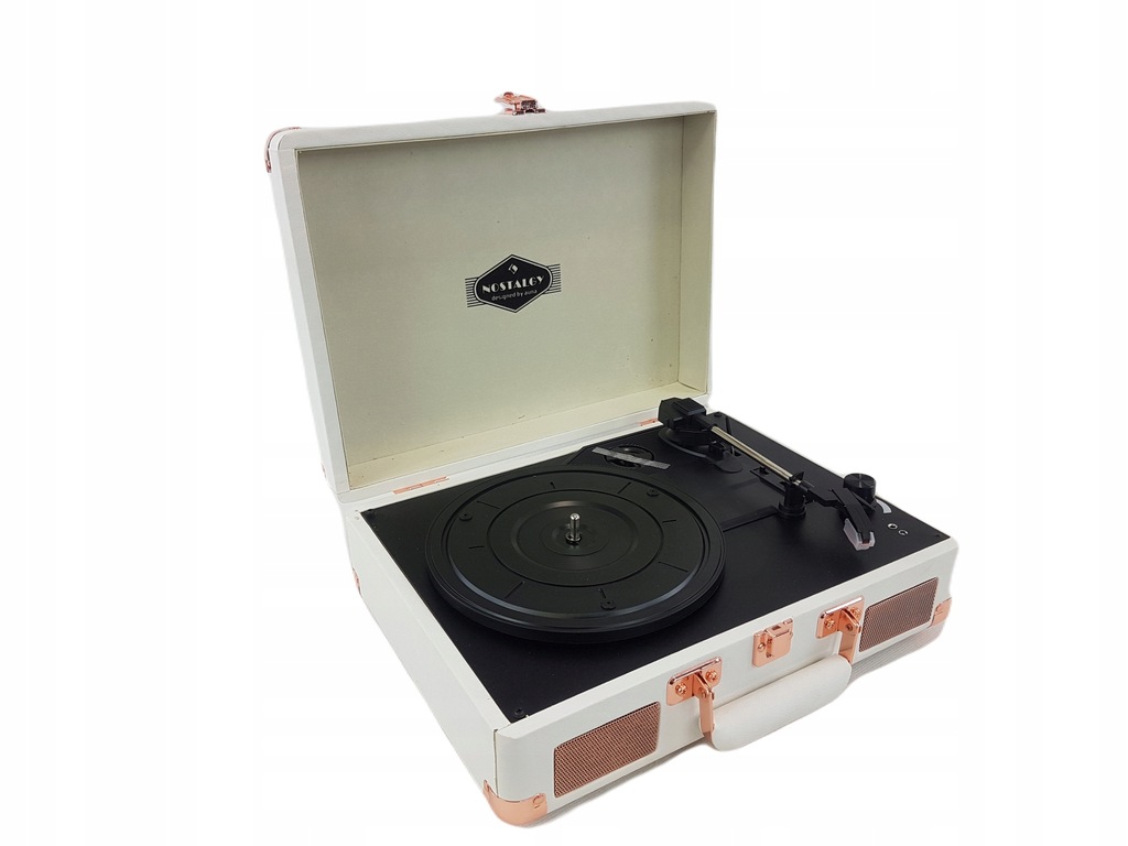 Gramofon;wbudowane głośniki stereo33/45/78 obr/min