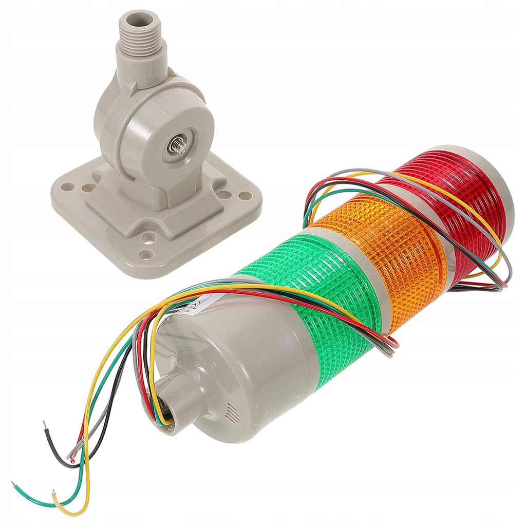 SYGNALIZATOR LED Z 3 WARSTWOWĄ WIEŻĄ I BRZĘCZYKIEM 24V