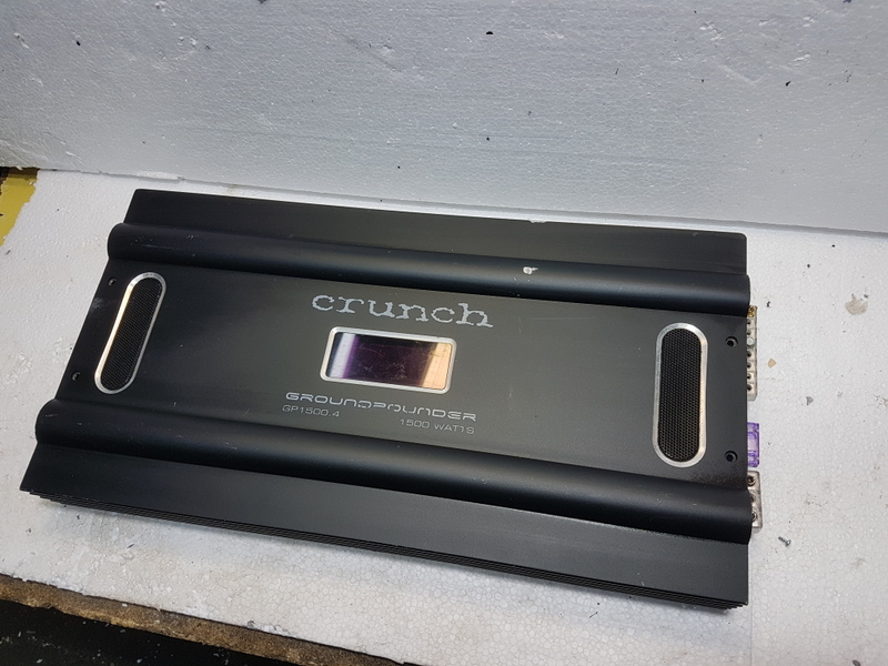 CRUNCH GP-2500.1 パワーアンプ GP-1500.2 Ground Pounderシリーズ 2ch
