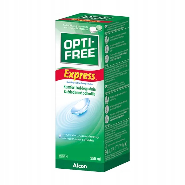 Opti-Free Express, płyn do soczewek, 355 ml