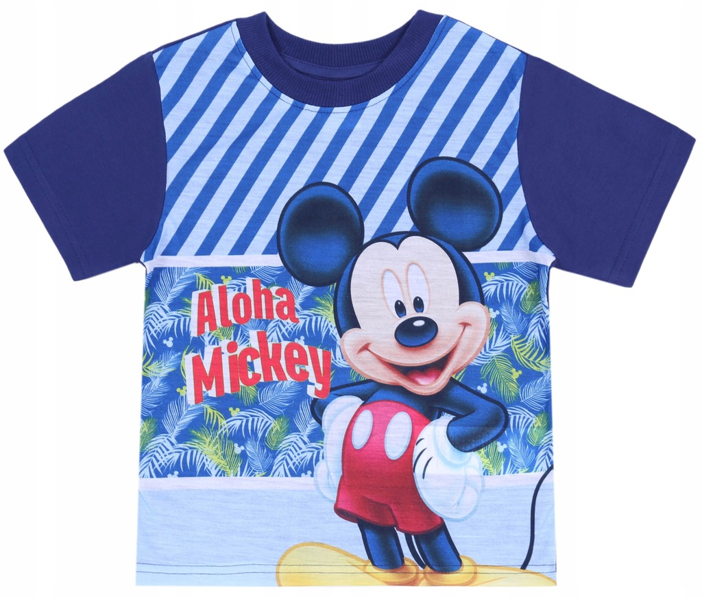 Grantowa koszulka t-shirt Myszka Mickey DISNEY 122