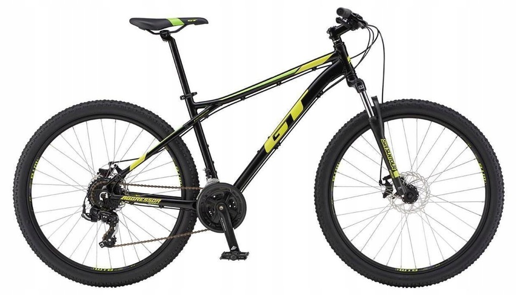 MTB Hardtail GT Aggressor 27,5 Sport Czarny M Żółt