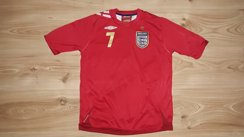 Koszulka Umbro L Beckham 7 Anglia England Anglii