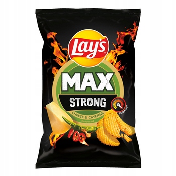Chipsy Lay's Strong Ser&Cayenne 120g