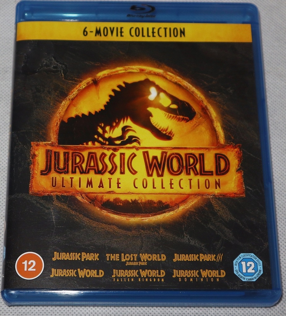 6x Blu-Ray Jurassic World Ultimate Collection Park