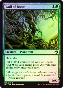 Wall of Roots FOIL Iconic Masters