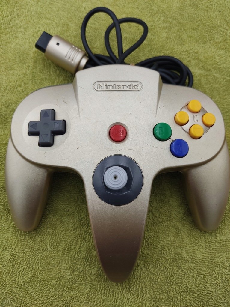Kontroler Nintendo 64 Gold