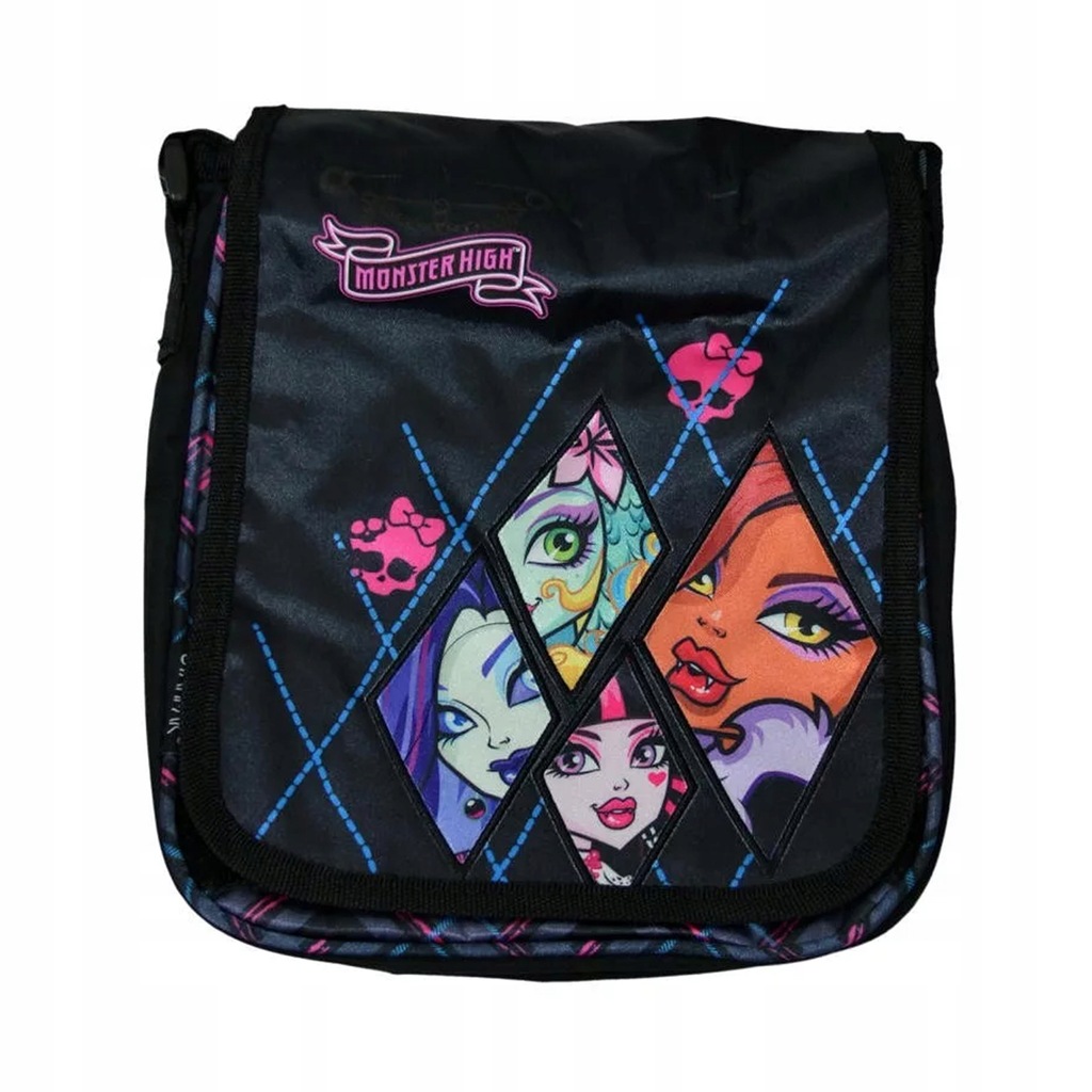 TOREBKA Z KLAPKĄ MONSTER HIGH III