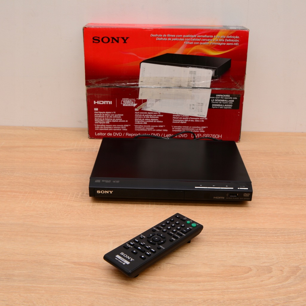 Купить DVD-плеер Sony с CD Xvid MP3 HDMI USB: отзывы, фото, характеристики в интерне-магазине Aredi.ru