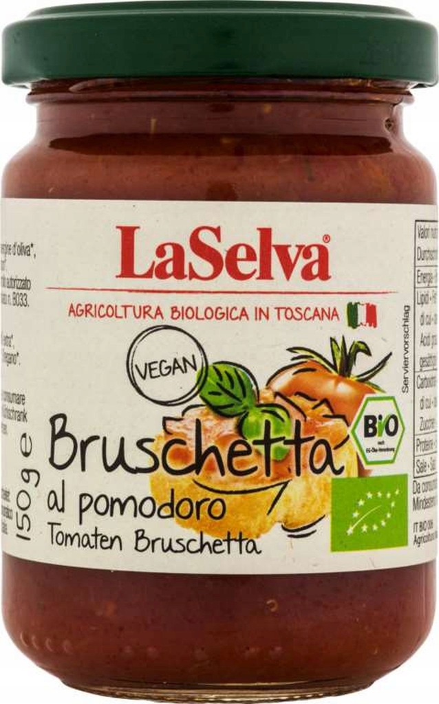 Bruschetta pomidorowa BIO 150 g LA SELVA