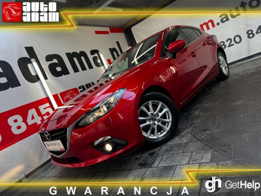 Mazda 3 roczna gwarancja GETHELP w cenie samochodu, zapraszam do zakupu 2.0