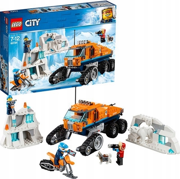 LEGO CITY 60194 ARKTYCZNA TERENÓWKA ZWIADOWCZA