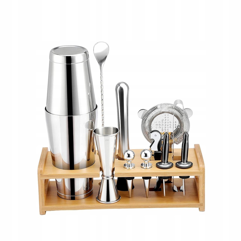 16x Cocktail Shaker Bar Set Mixology Bartender