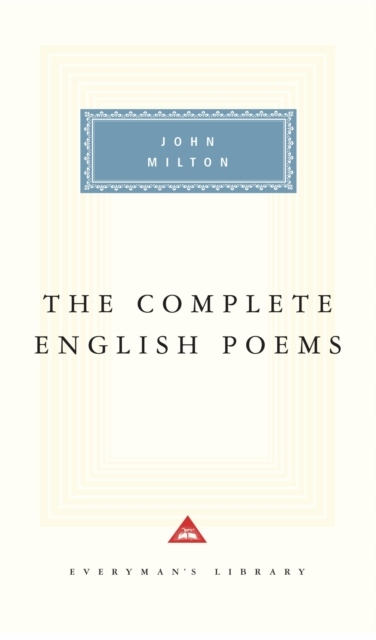 Complete English Poems JOHN MILTON