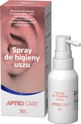 SPRAY DO HIGIENY USZU 30 ml dla DZIECI i DOROSŁYCH