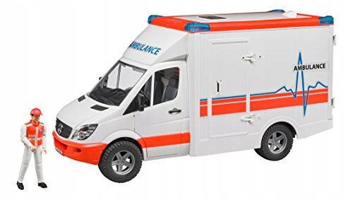 BRUDER 02536 karetka ambulans Sprinter pogotowie