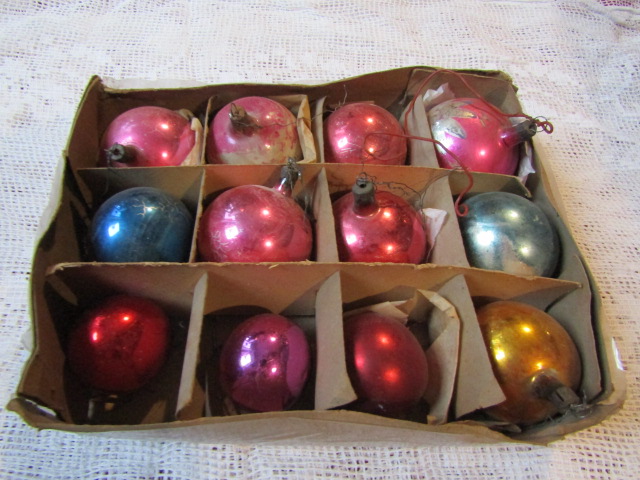 STARE BOMBKI CHOINKOWE z czasów prl-u.