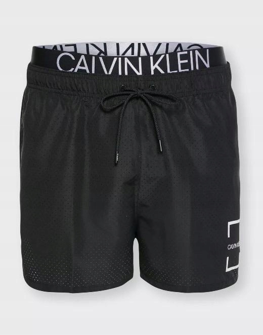 K2C320*CALVIN KLEIN KĄPIELÓWKI MĘSKIE CZARNE M Z01