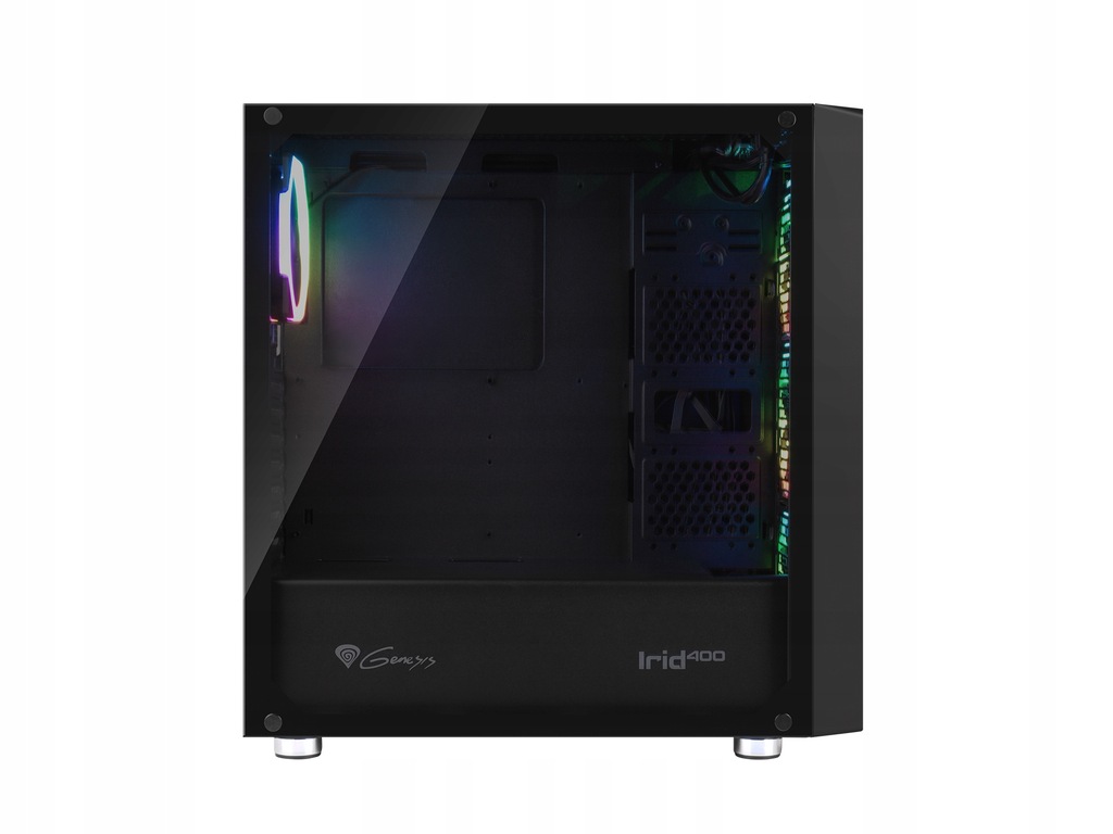 Купить КОРПУС ДЛЯ ИГРОВОГО ПК GENESIS IRID 400 ATX RGB: отзывы, фото, характеристики в интерне-магазине Aredi.ru