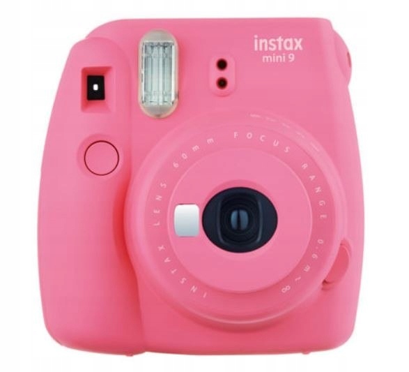 Aparat Instax Mini 9 różowy + wkład 10 sztuk zdjęc