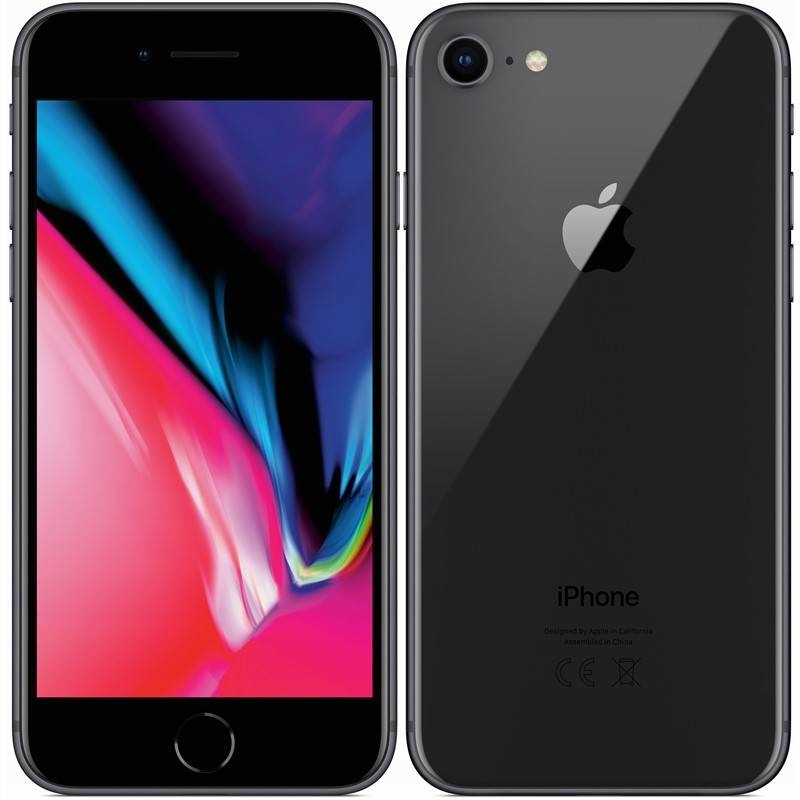 Apple iPhone 8 64GB Black | ZESTAW | A