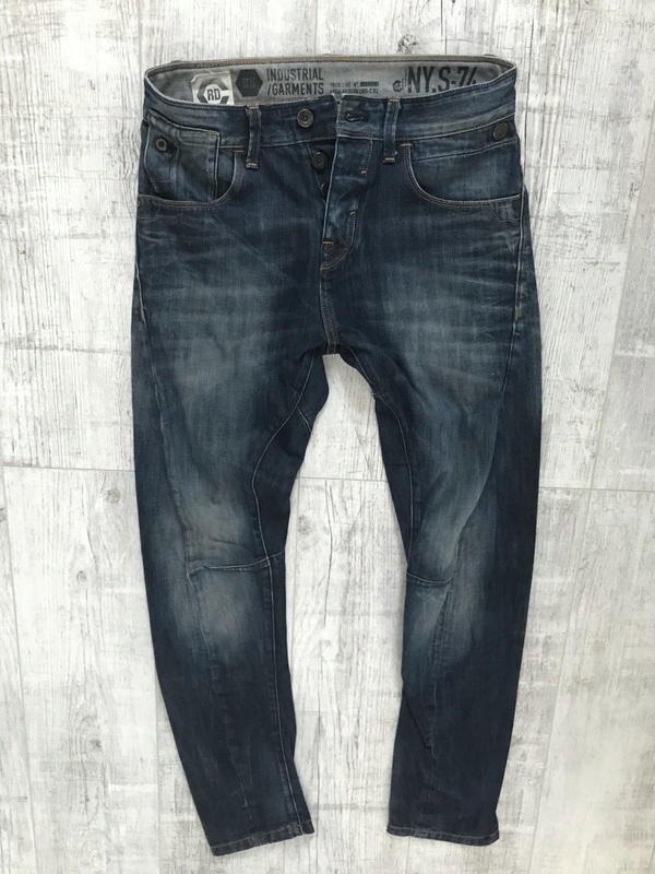 CAPSIZE__męskie jeans spodnie SKRĘTNE___W30L34