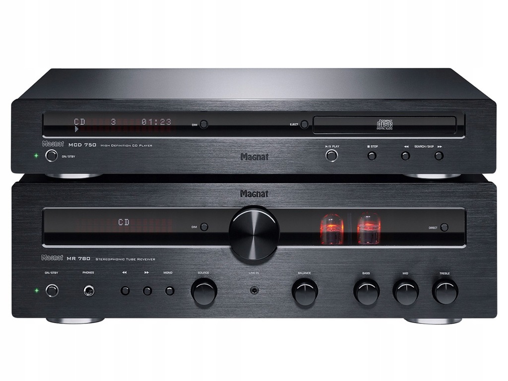 MAGNAT MR-780 AMPLITUNER + MCD-750 ODTWARZACZ CD