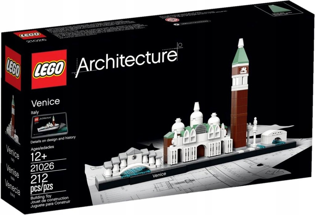 LEGO Architecture 21026 Wenecja Venice - nowy