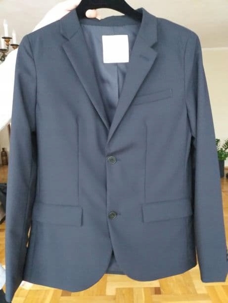 Garnitur czarny Zara, r 164
