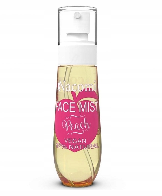 Face Mist Vegan Natural Peach mgiełka do ciała i t