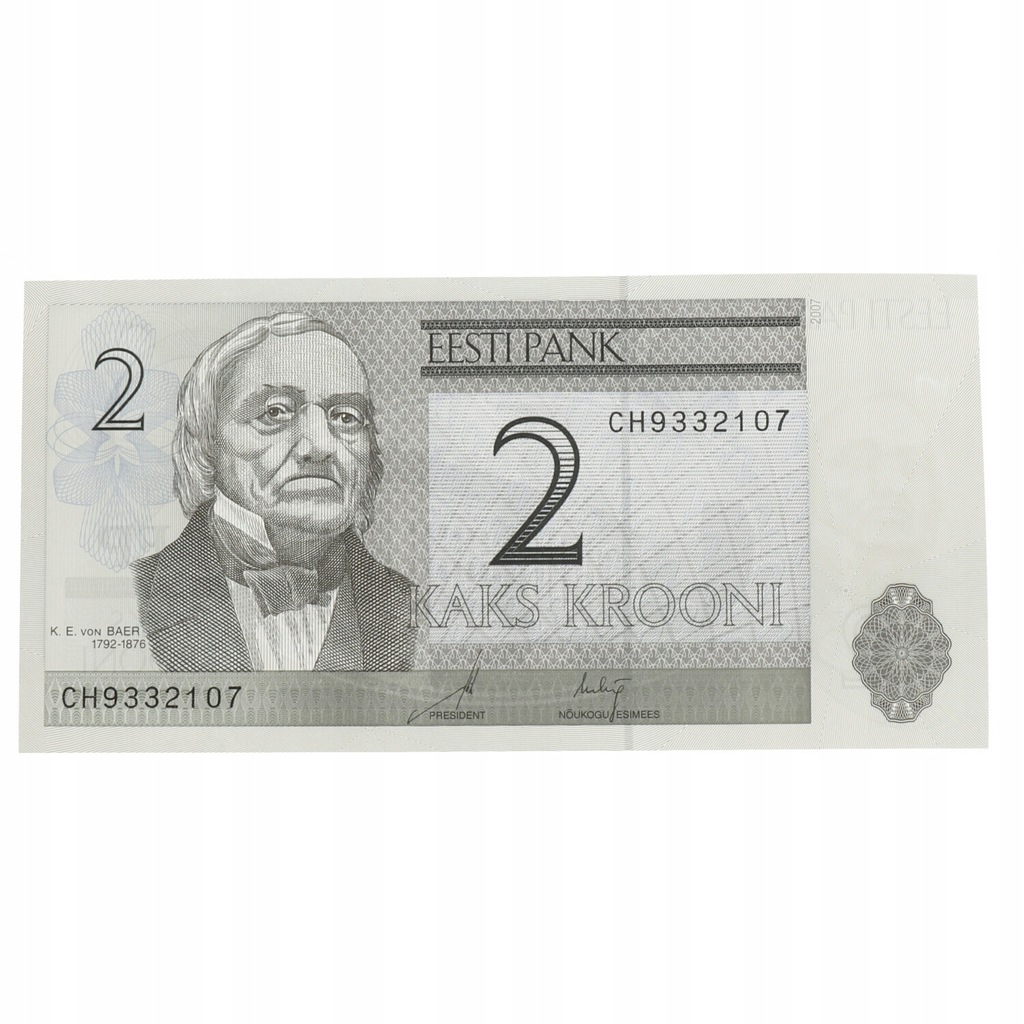 Estonia - 2 korony - 2007 rok st. I