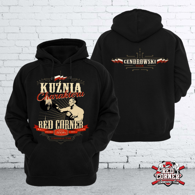 Bluza klubowa 'RED CORNER - Kuźnia charakteru'