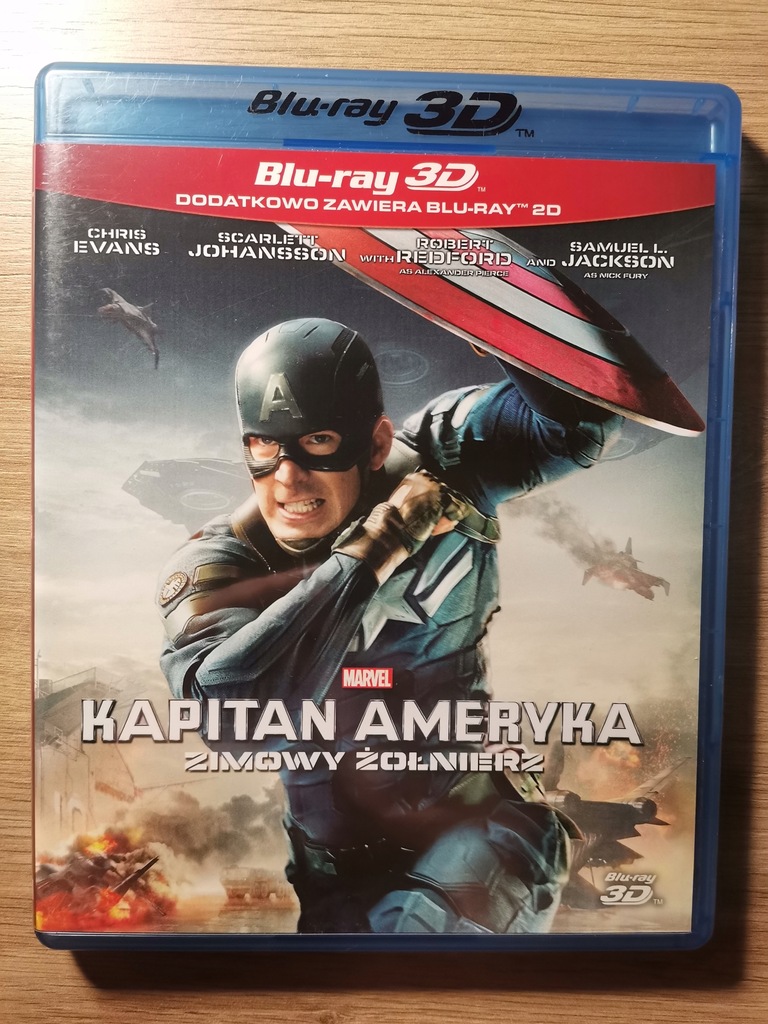 KAPITAN AMERYKA: ZIMOWY ŻOŁNIERZ (2014) Chris Evans | Marvel | 3D+2D