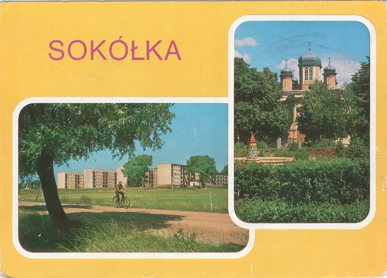 SOKÓŁKA - OSIEDLE + CERKIEW - 1985R