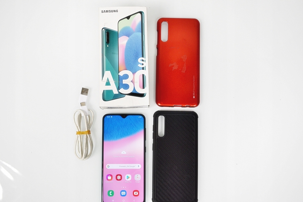 Plecki Samsung Galaxy A50 / A30s niebieski