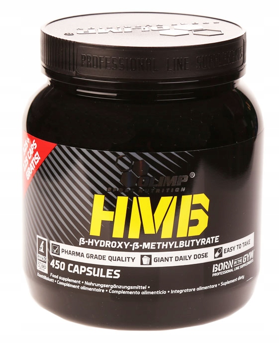 HMB 450 kapsułek OLIMP B-hydroksy- B-metylomaślan