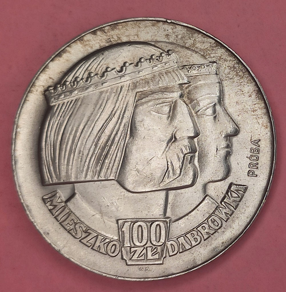100 zł MIESZKO I DĄBRÓWKA 1966 bardzo ładna 652
