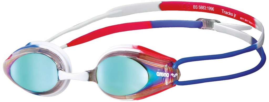 Okulary pływackie Arena Tracks Junior Mirror