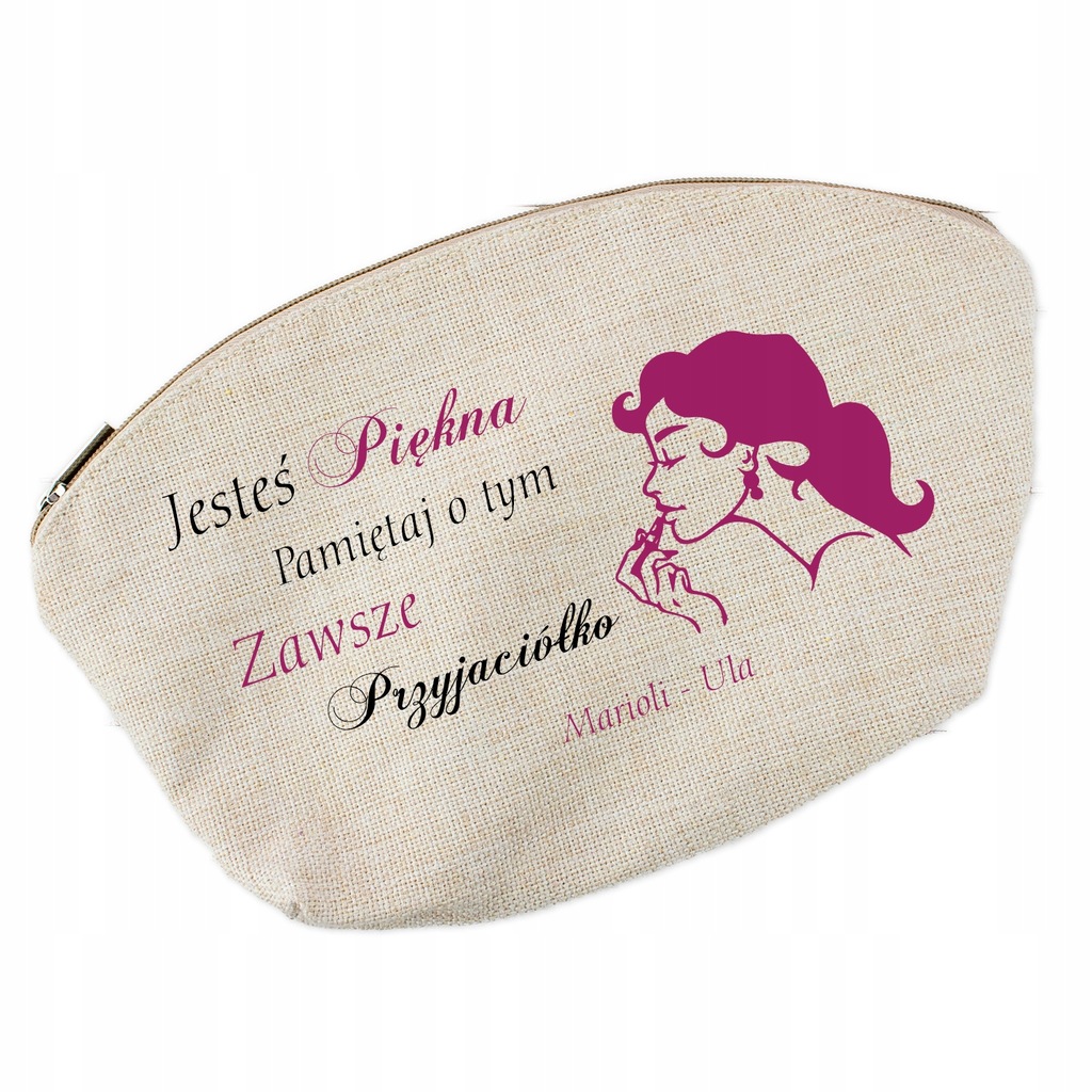 Kosmetyczka PREZENT dla PRZYJACIÓŁKI urodziny 18